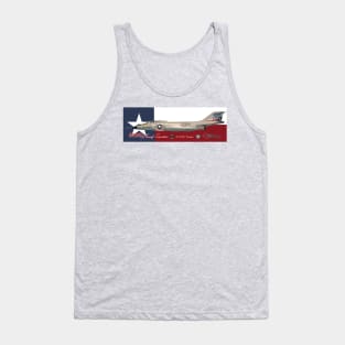 McDonnell F-101B Voodoo 111st FIS Texans Tank Top